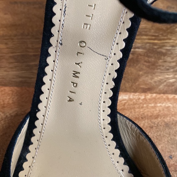 Charlotte Olympia Black Suede Aranea Spider Web d'Orsay Pump Heels Shoes - Picture 15 of 15